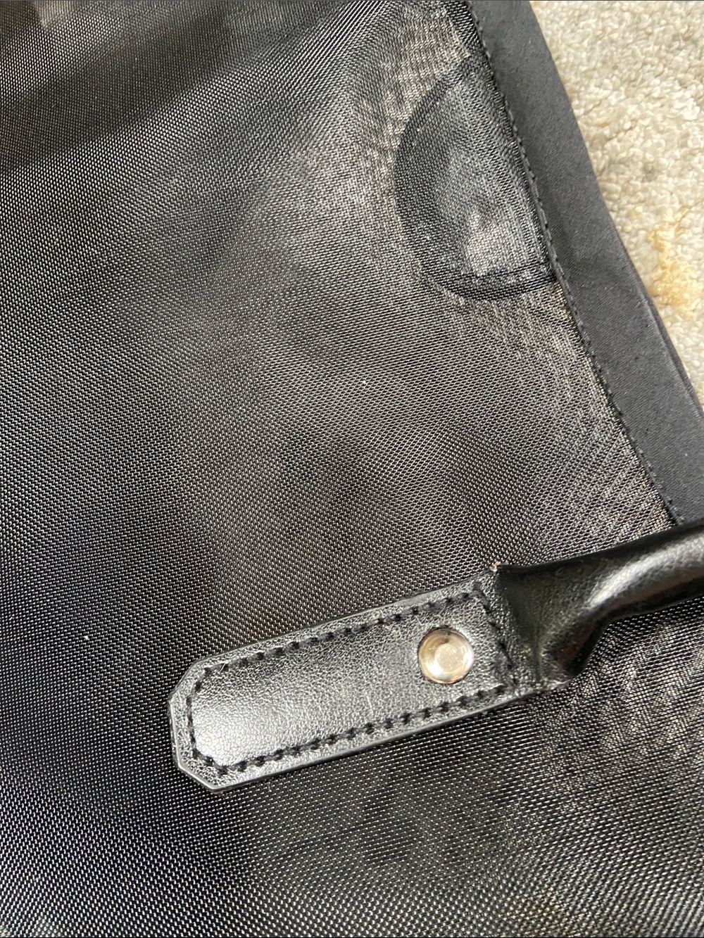 Burberry Fragrance Black Lined Mesh Tote Bag - Picture 3 of 10